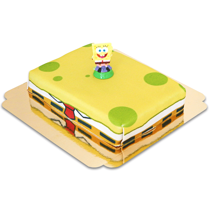 SpongeBob® op spons taart