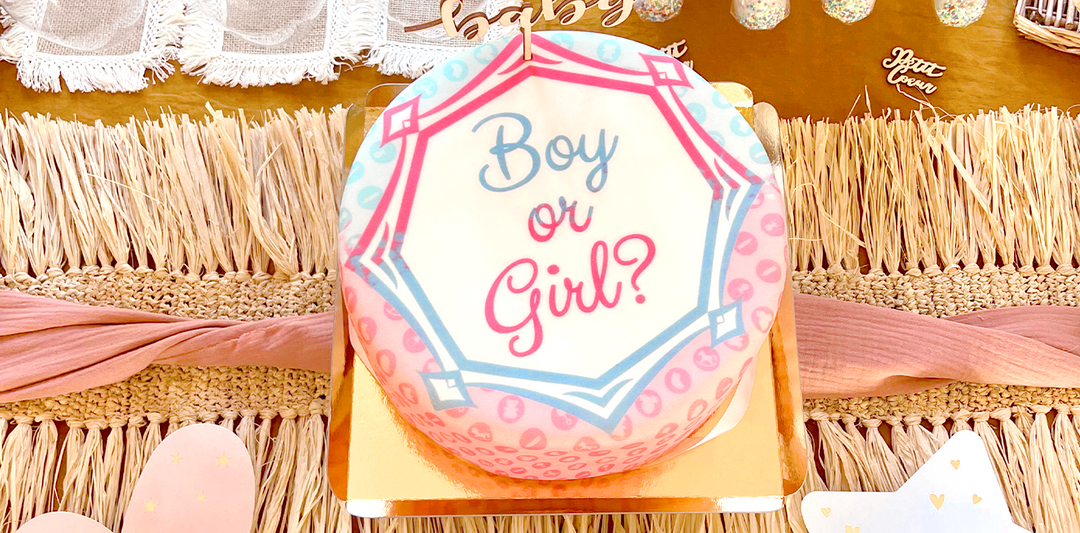 Gender Reveal Torten