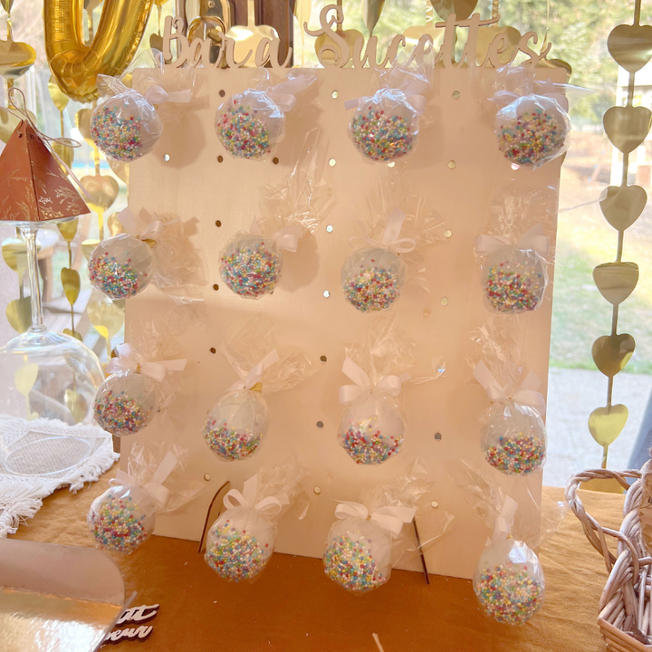 Gender Reveal Cake-Pops "It's a Girl!" (12 stuks)