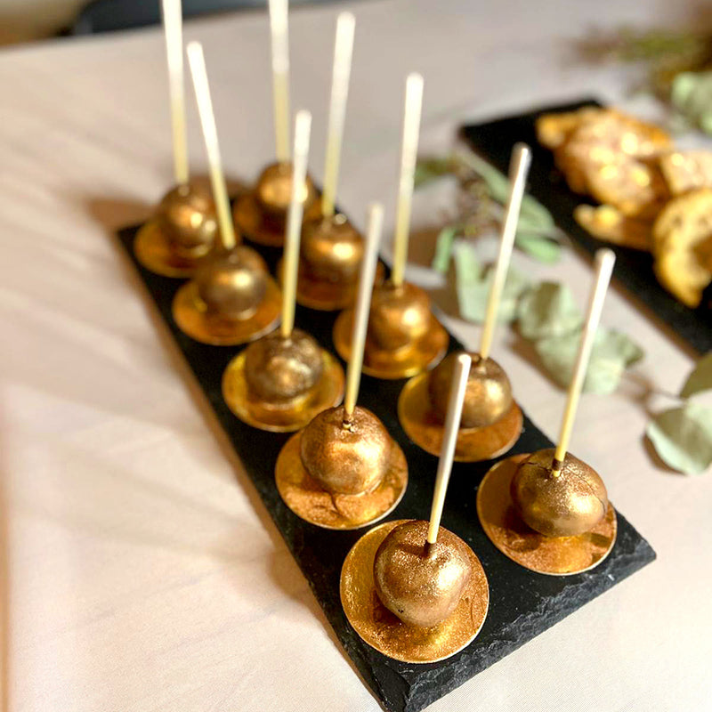 Luxe gouden Cake-Pops (10 Stuks)