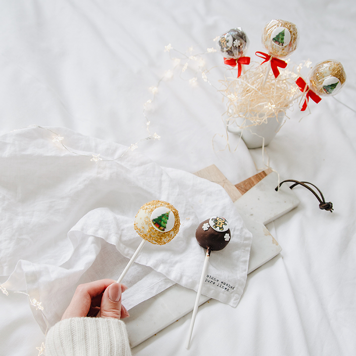 Cake pops "Kerstmis" (12 stuk)