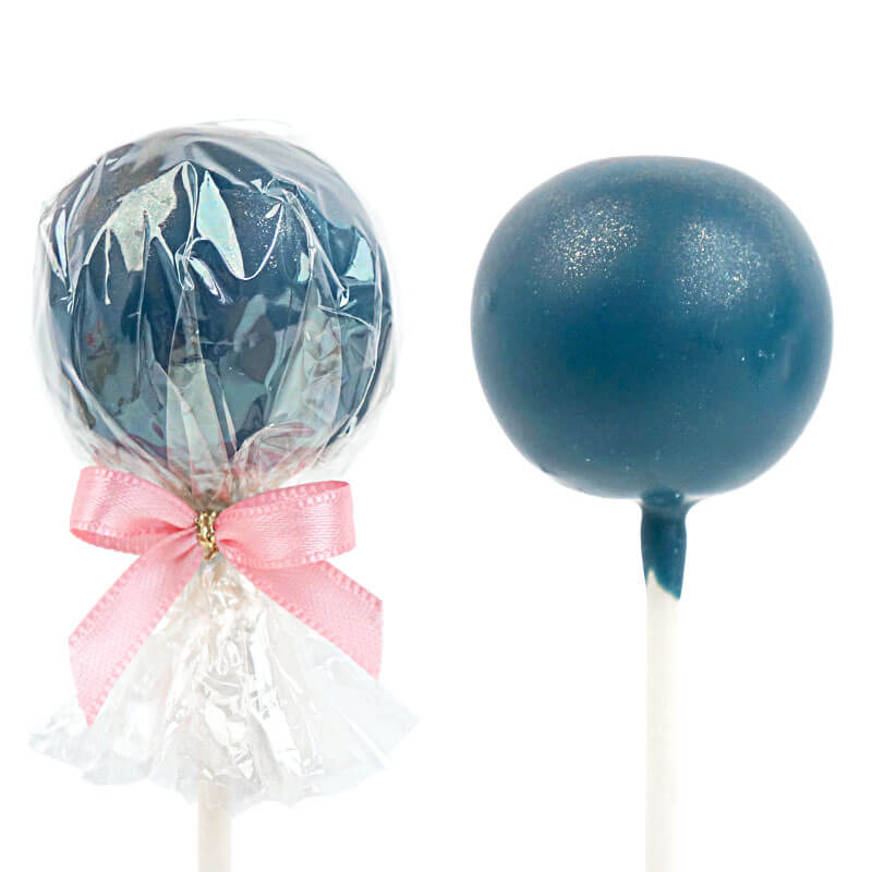 Effen gekleurde cake pops (12 stuks)