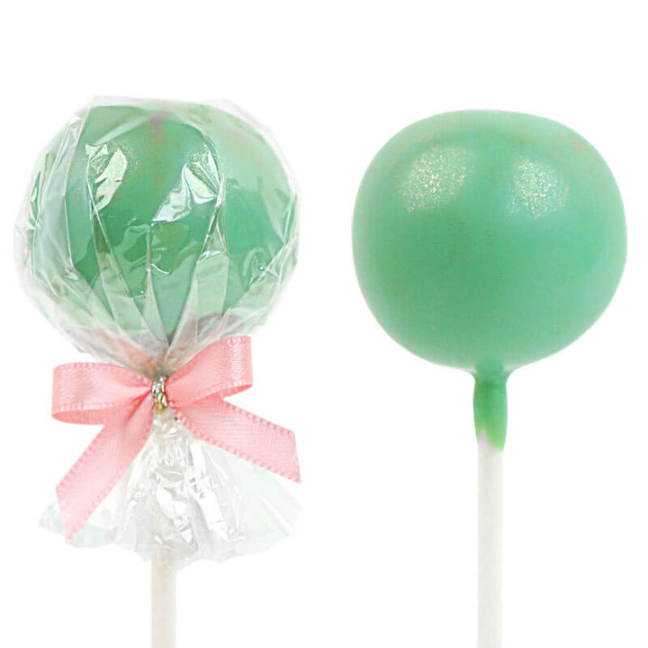 Effen gekleurde cake pops (12 stuks)