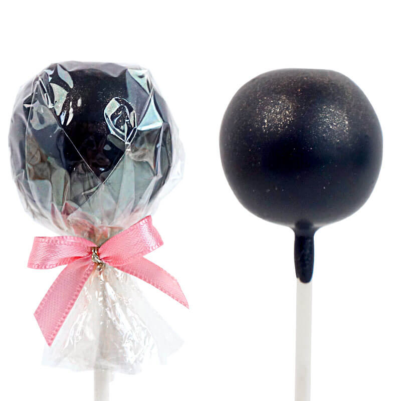 Effen gekleurde cake pops (12 stuks)