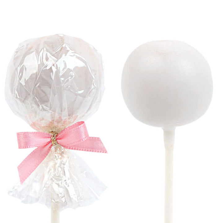 Effen gekleurde cake pops (12 stuks)