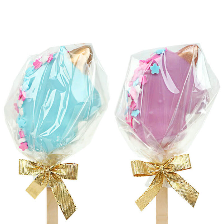 Kleurrijke eenhoorn cake-pops (10 stuks)