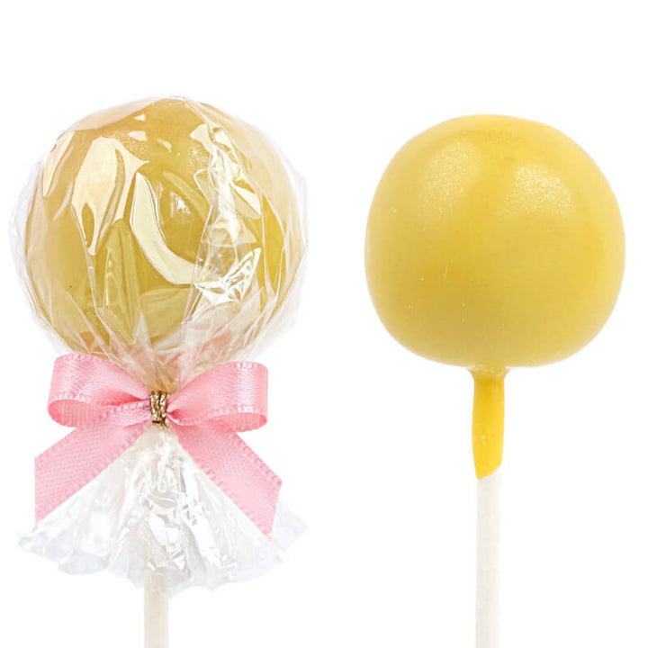 Effen gekleurde cake pops (12 stuks)