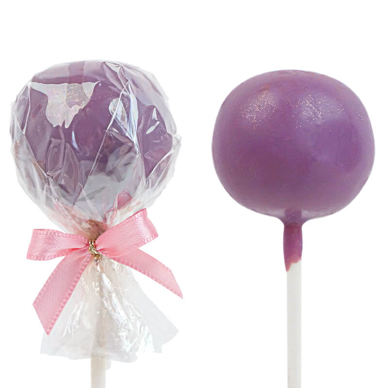 Effen gekleurde cake pops (12 stuks)