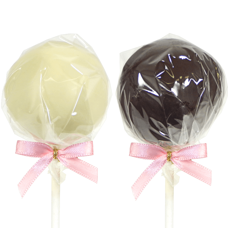  Cake-pops met vanille & chocolade (12 stuks)