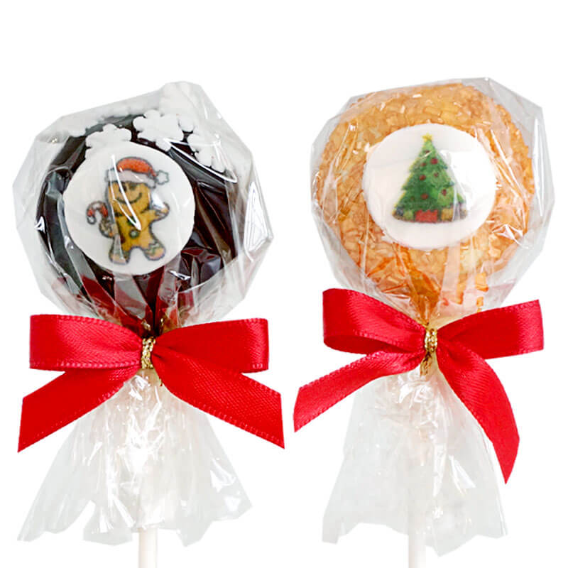 Cake pops "Kerstmis" (12 stuk)