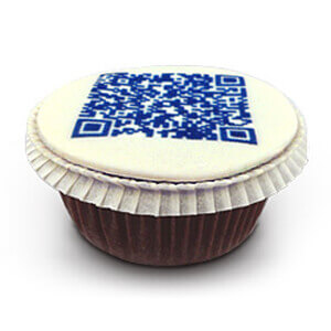 QR-Code Cupcakes (9 stuks)