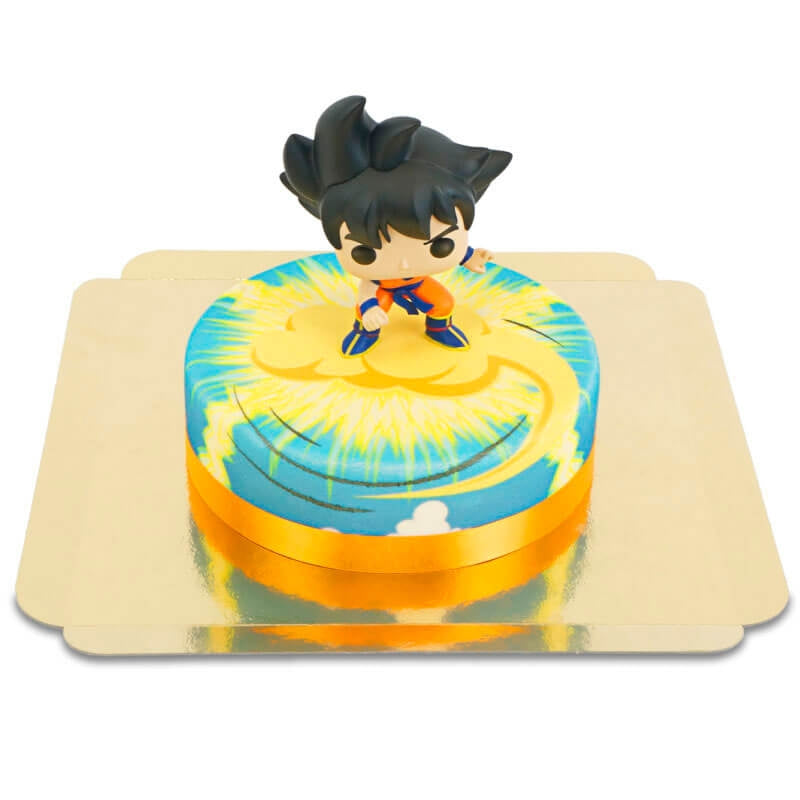 Son Goku® uit Dragon Ball® op Nimbus-taart