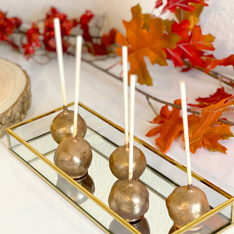 Luxe gouden Cake-Pops (10 Stuks)