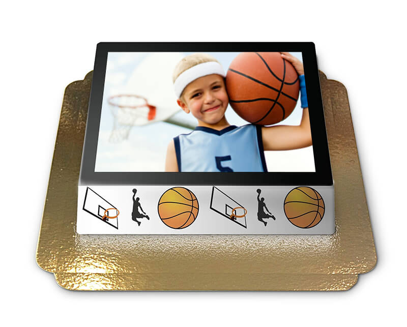 Basketbal frame taart 