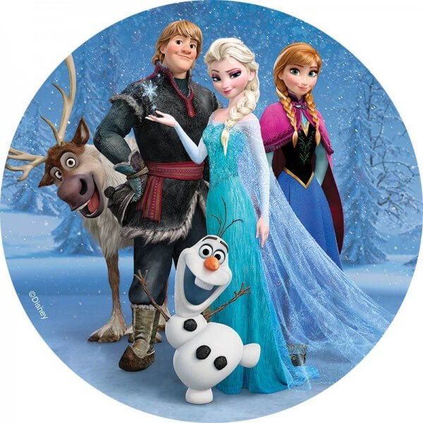 Eetbare print 'Frozen®'