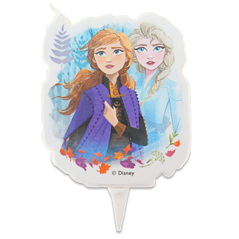 Frozen® kaars - Anna® & Elsa®