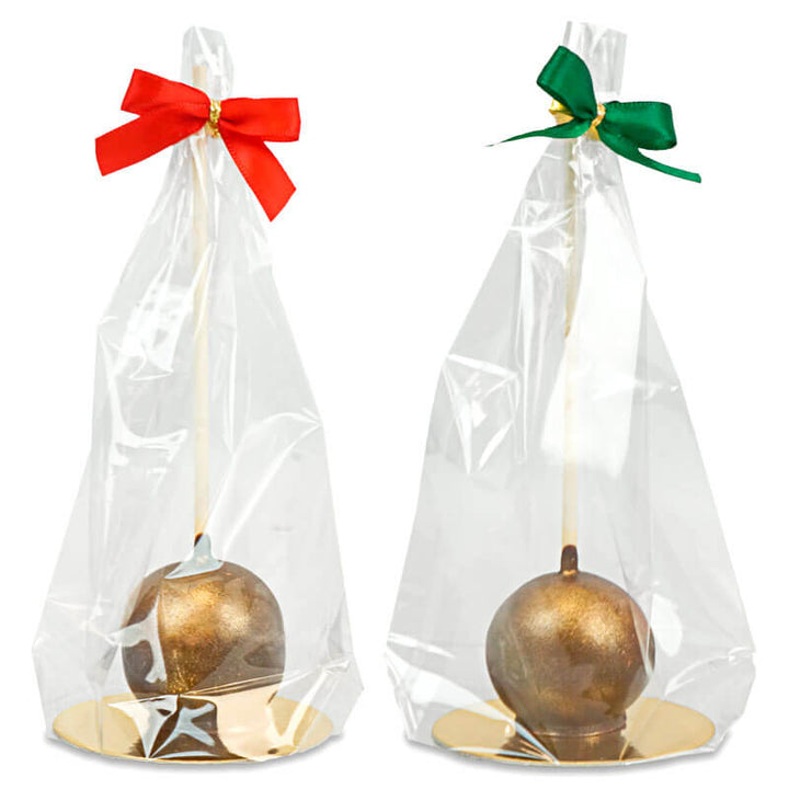 Gouden deluxe cakepops kersteditie (Set à 10 stuks)