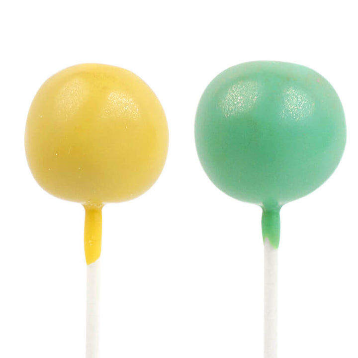 Kleurrijke cake pops in 2 kleuren (2x6 stuks)