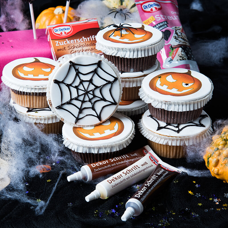 Dr. Oetker Halloween cupcakes