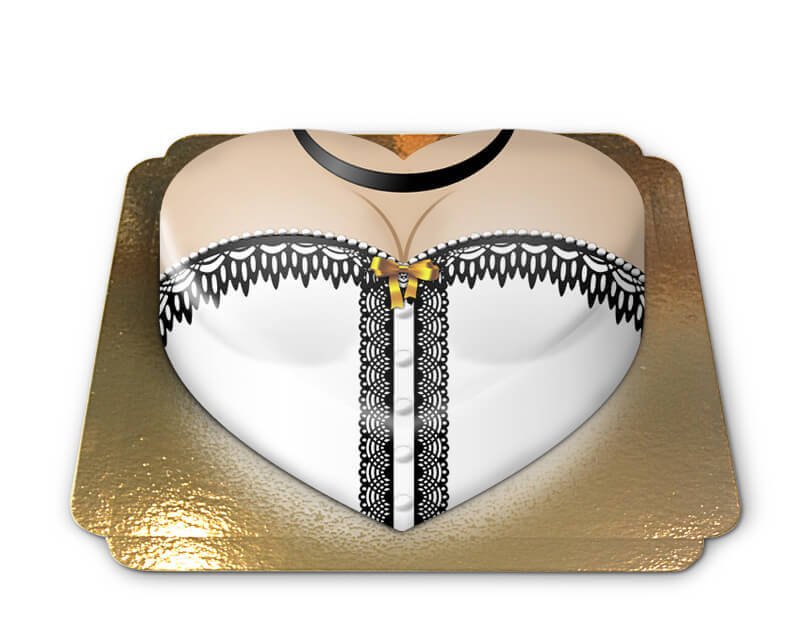 Witte-hartvormige-corset-taart