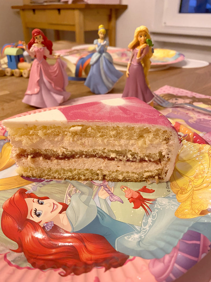 Stapeltaart (2 verdiepingen) met 3 prinsessen®