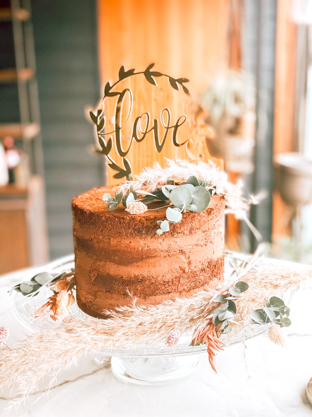 Chocolade Naked Cake - verschillende groottes 