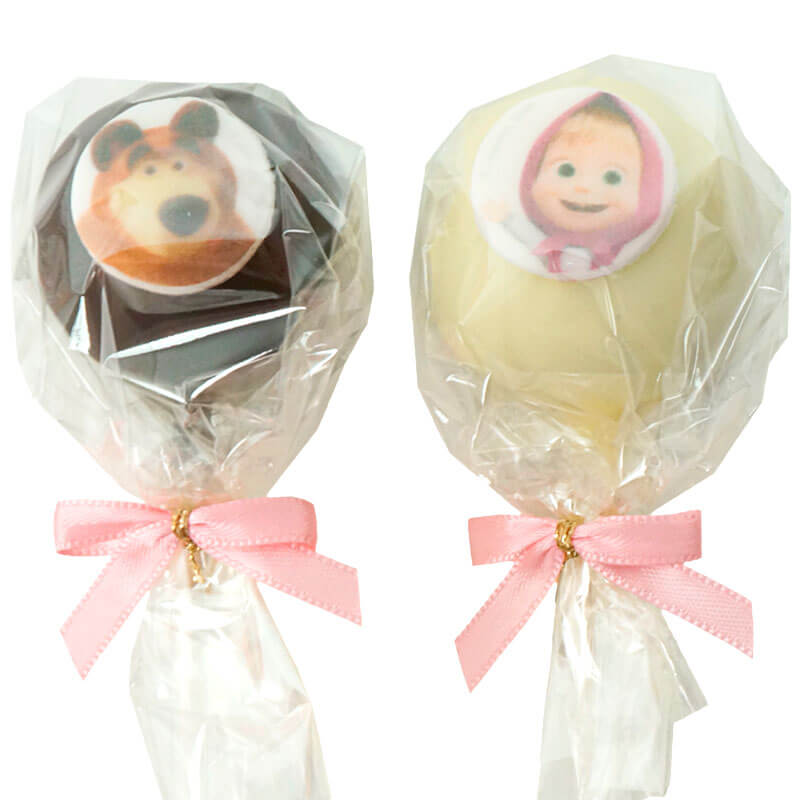 Masha en de beer Cake Pops (12 Stuks)