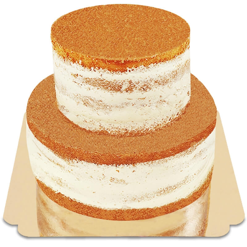 Naked Cake, Bruidstaart