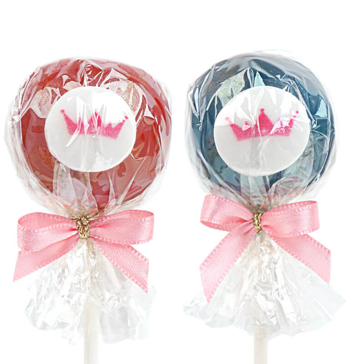 Kleurrijke cakepops met logo in 2 kleuren (2x6 stuks)