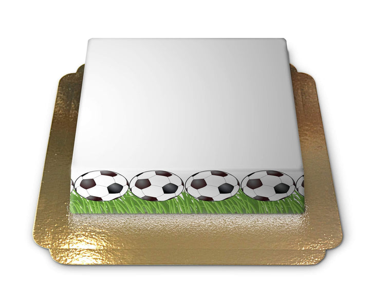 Voetbal fototaart met frame