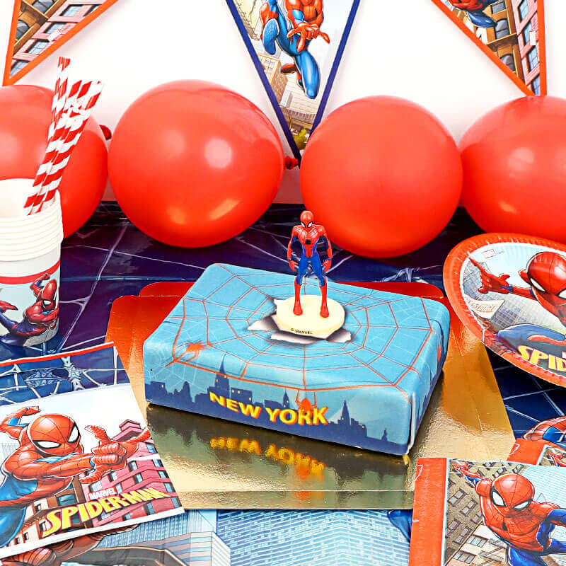 Spiderman® feestset incl. taart