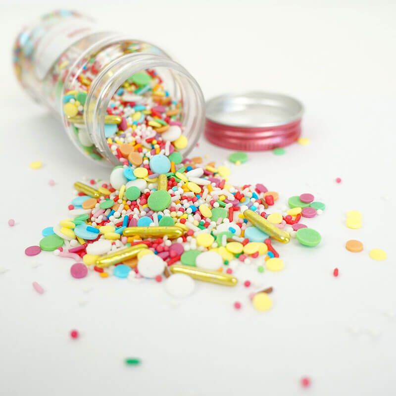 Verjaardag Suiker Sprinkles - 80g