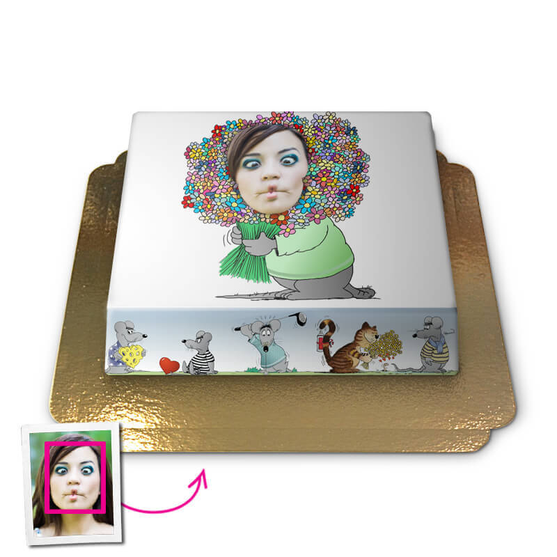 Face-Cake L - 39 x 27 cm