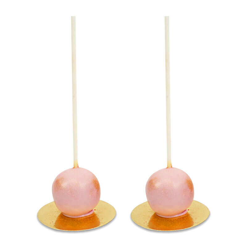 Valentijn Deluxe Cake Pops Roze (10 Stuks)