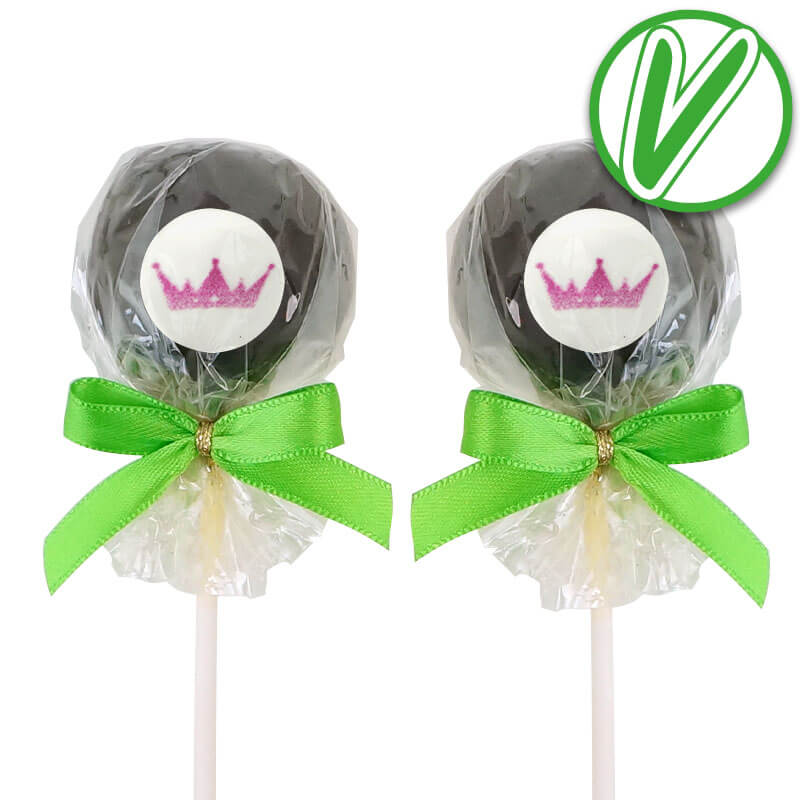 Veganistische cake pops met logo (12 stuk)